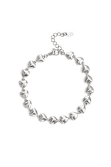 Roestvrijstalen kettingarmbanden Hart Simple Daily Simple Series Damessieraden