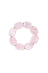 Armband met squoval kralen