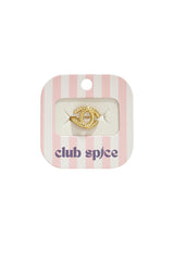Opvallende ringen van roestvrij staal uit de Casual Daily Simple-serie voor dames.